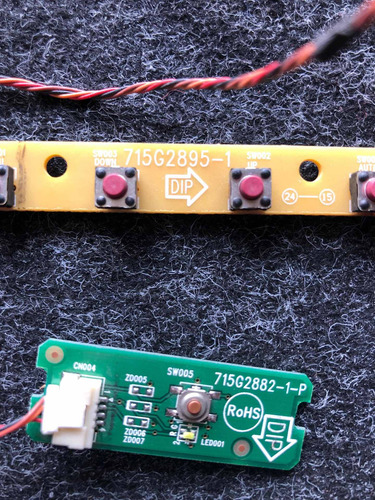 Botonera Y Ir Monitor Hp W1907 (Usado)