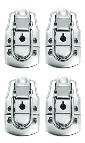 4x Toggle Hasp Latch Accesorio Durable Robusto Vintage Retro