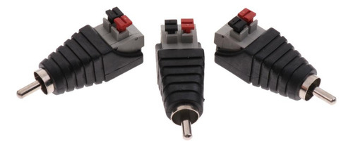 . Enchufe Y Phono 3 Piezas A Conector Av De Vídeo Con