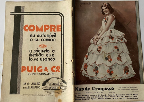 Mundo Uruguayo N° 655, 30 Julio  1931