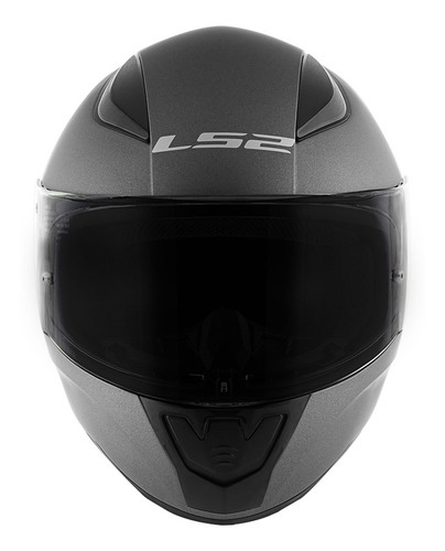 Capacete Ls2 Ff353 Rapid Monocolor Cinza Fosco - 56