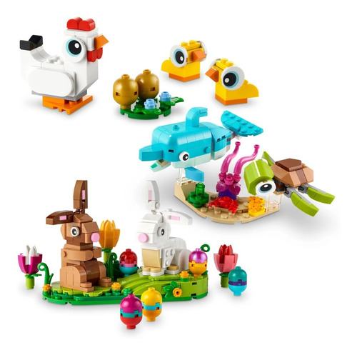 Lego Creator 3en1 Animal Play Pack 66747 Easter