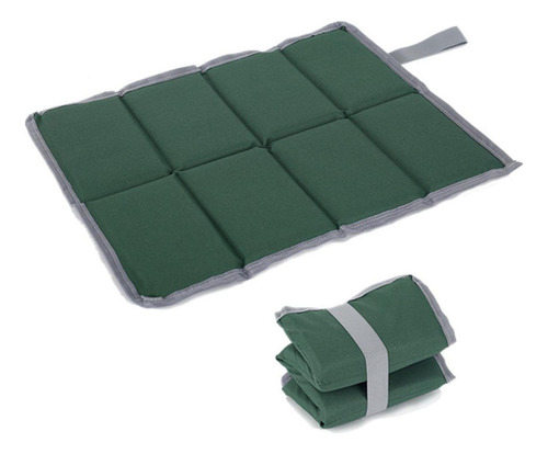 Cojín Para Acampar, Tela Oxford, Cómoda Almohadilla Verde