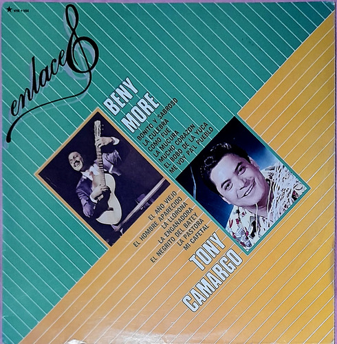 Tony Camargo Y Beny More Disco De Vinilo Enlaces 1988