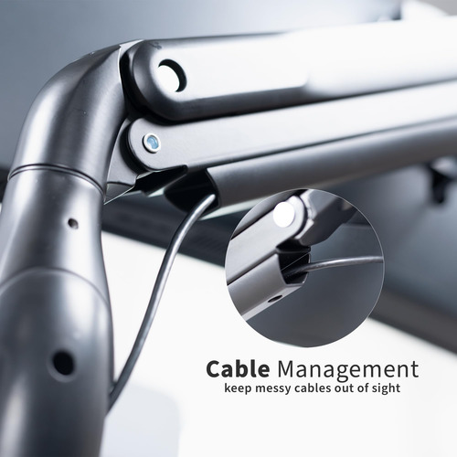 Soporte Para Monitor Vivo Stand-v100hu De Aluminio Ultrawide