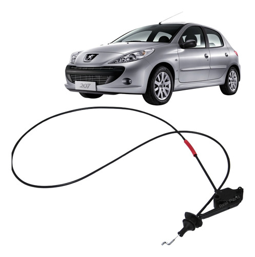 Cabo De Abrir Capo Peugeot 207 / Hoggar C/ Alavanca
