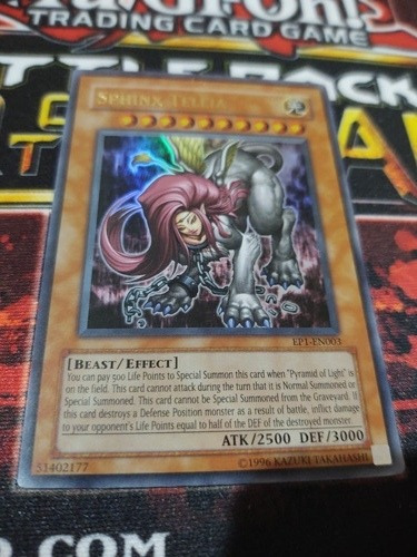 Yu-gi-oh Sphinx Teleia Ep1-en003 Movie - Estado Lp (Usado)