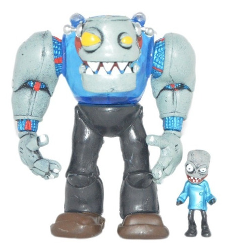 Figura De Accion Plantas Vs Zombies Doctorr Zombie Azul