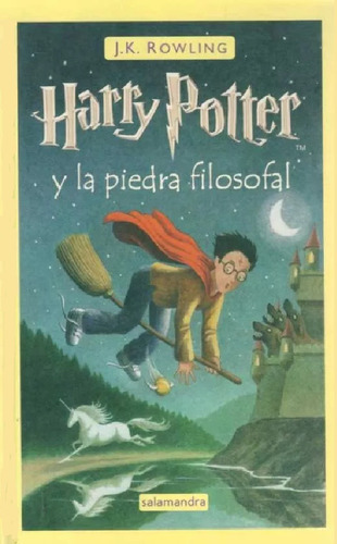 Harry Potter 1 Y La Piedra Filosofal - Tapa Original Grande