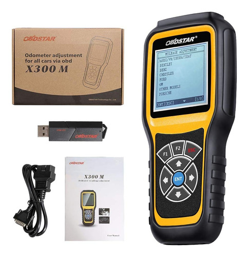 Scanner Automotriz Correccion Odometro Obd2 Obdstar X300m