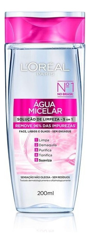 Água Micelar Solução De Limpeza 5 Em 1 L'oréal Paris Tipo de pele Sensível