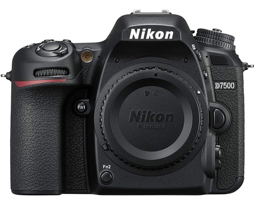 Cámara Réflex Digital Nikon D7500 Solo Cuerpo Negra