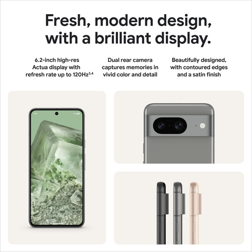 Smartphone Google Pixel 8 Desbloqueado De 128 Gb - Rosa