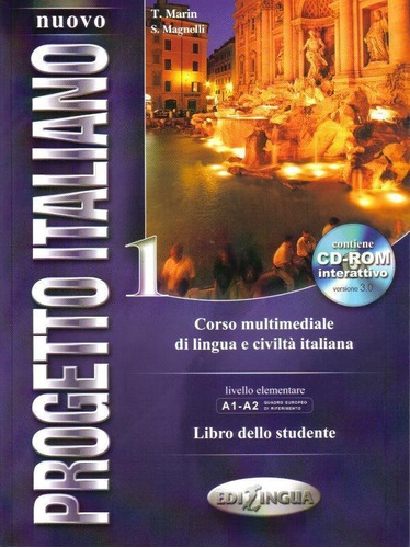 Nuovo Progetto Italiano 1 - Libro Dello Studente + Cd