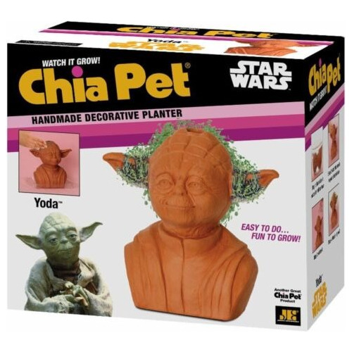 Plantera Decorativa Chia Star Wars Yoda - A Pedido_exkarg