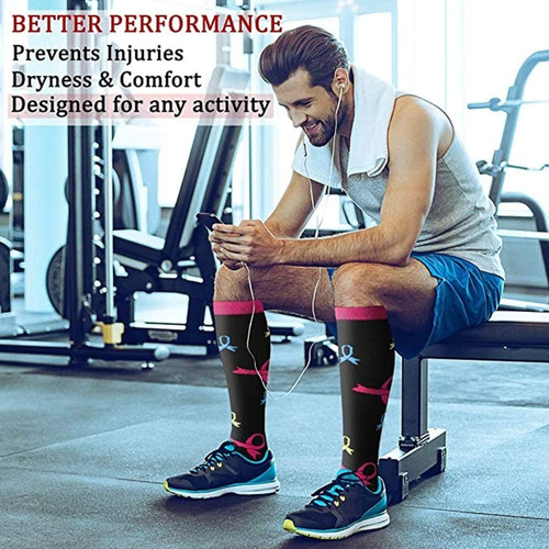 Calcetines De Compresión Deportivas Para Mujeres Y Hombres