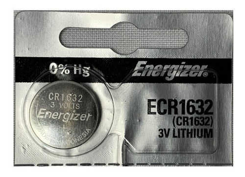 Pila De Litio Tipo Moneda O Boton Cr1632 Marca Energizer