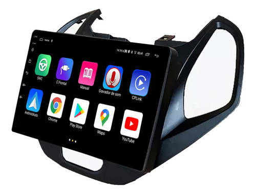 Multimidia Ford Ka 19/21 9p Android Auto Carplay 32gb