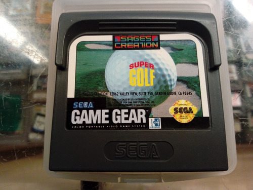 Super Golf Sega Game Gear