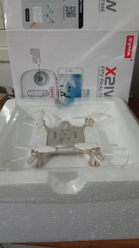 Dron Syma X21w + Cargador Con 5 Baterias