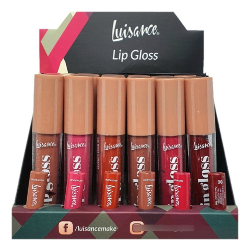 Box 24 Lip Gloss Bf01 - Bella Femme