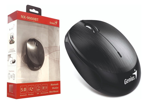 Mouse Inalambrico Genius Nx-9000 Bluetooth Gris
