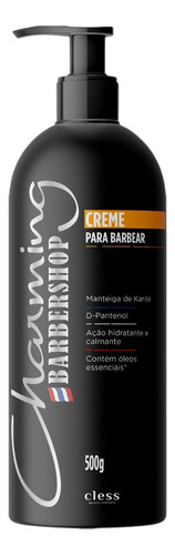 Creme Para Barbear Charming Barbershop 500g Cless