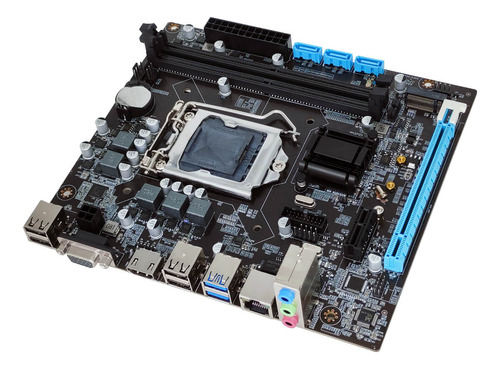 Placa Mae Bmbh110 H110 6º 7º Geralçao M.2 Lga 1151 Bluecase