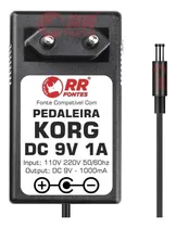 Comprar Fonte 9vdc Do Pedal Efeito Pedaleira Afinadores Korg Ax100g