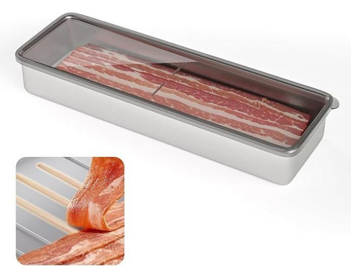 C Bacon Container, Sealed Deli Meat Storage Container