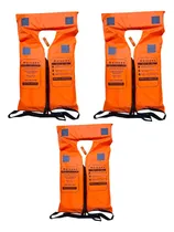 Comprar Tres 3 Chalecos Salvavidas Poncho Reglament + Silbato + Envi