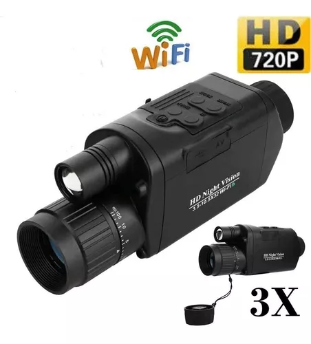 Cronros Night Vision Binóculos, Vídeo Full HD 1080p, Óculos de Visão  Noturna Digital LCD de 3 polegadas para assistir 200m no escuro, com zoom  digital