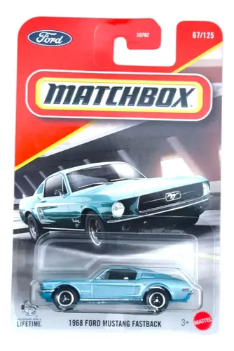 Matchbox Ford Mustang Fastback 1968 1:64 Mainline | MercadoLivre