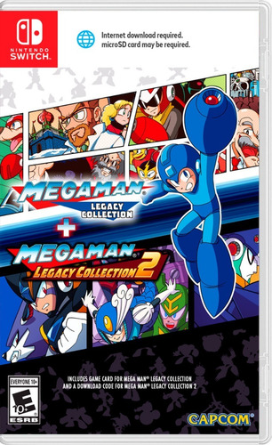 Imagen 1 de 5 de Mega Man Legacy Collection 1 + 2 - Nintendo Switch