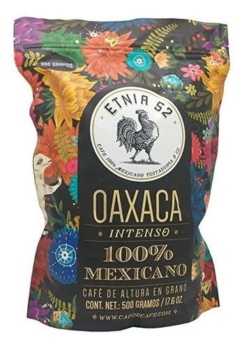 Etnia 52 - Oaxaca (intenso), Mexican Ground Coffee, 1 Lb. Or