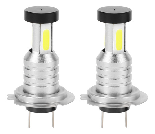 Juego De 2 Bombillas Led H7 Para Faros Delanteros, Luz Alta