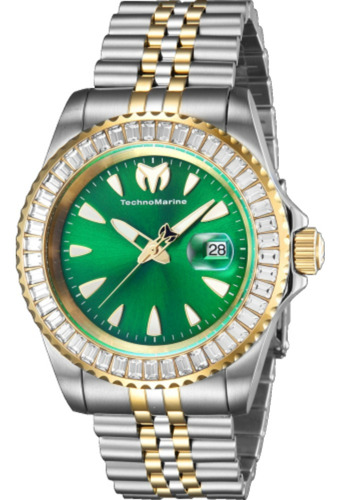 Reloj Para Hombres Technomarine Manta Tm-222061 Oro, Acero