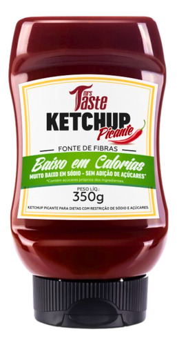 Mrs Taste ketchup picante zero calorias 350g