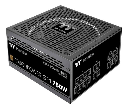 Fuente De Poder Thermaltake Toughpower Gf1 750w 80 Plus Gold