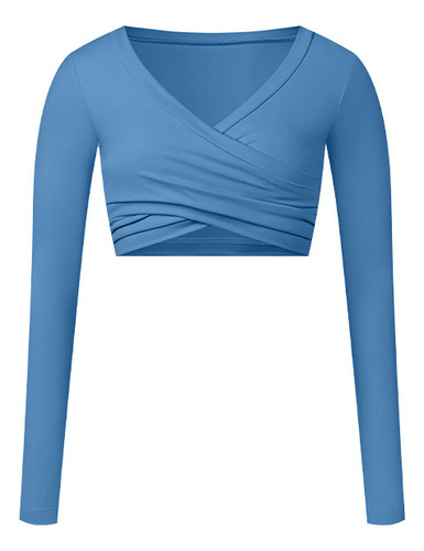 Camisetas De Entrenamiento De Manga Larga Ajustadas Para Muj