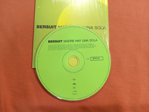 Bersuit Vergarabat - Madre Hay Una Sola Single Cd - Arg A66