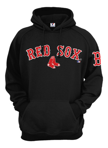 Sudadera Boston Red Sox, Unisex Con Capucha Afelpada