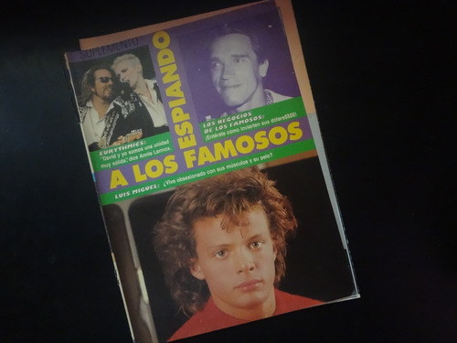 Luis Miguel Poster Clipping Revista Popcorn