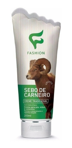 Imagem 3 de 3 de Sebo Carneiro Creme Hidratante Pés Mãos Cotov. 200ml Fashion