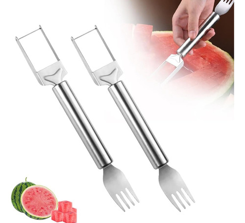 Cortador De Sandía, Cortador De Frutas De Acero Inoxidable,