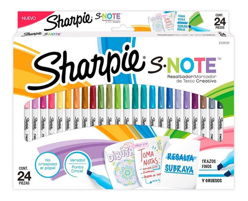 Destacadores Sharpies Note