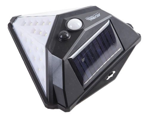 Lámpara Solar De Pared Exteriores Sensor Luz Led