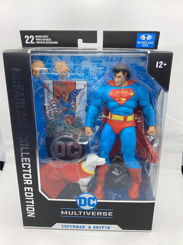 Mcfarlane Dc Multiverse Collector Edition Superman & Krypto (Usado)