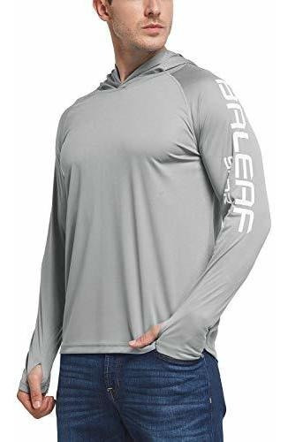 Baleaf Camiseta Manga Larga Para Hombre Proteccion Solar 50