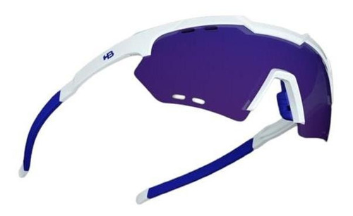 Óculos Hb Shield Compac R Pearled White Multi Purple